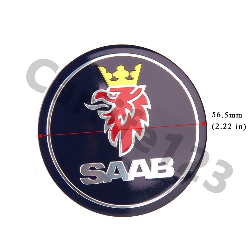 ฝาครอบดุมล้อรถยนต์-saab-saab-ขนาด-56-มม-พร้อมโลโก้ยาง-และสติกเกอร์กรอบล้อโลหะ-4-ชิ้น