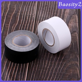 [Baosity2] เทปสติกเกอร์ป้องกันหัวไม้เทนนิส แบดมินตัน สีดํา