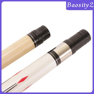 [Baosity2] ตัวป้องกันข้อต่อเพลา สีดํา อุปกรณ์เสริม สําหรับไม้คิว 2 ชิ้น