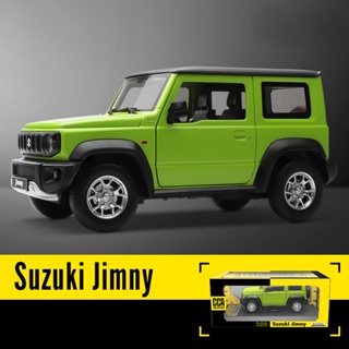 โมเดลรถยนต์ SUZUKI JIMNY 1:18 อัลลอย ของเล่นสําหรับเด็กผู้ชาย ของขวัญวันเกิด