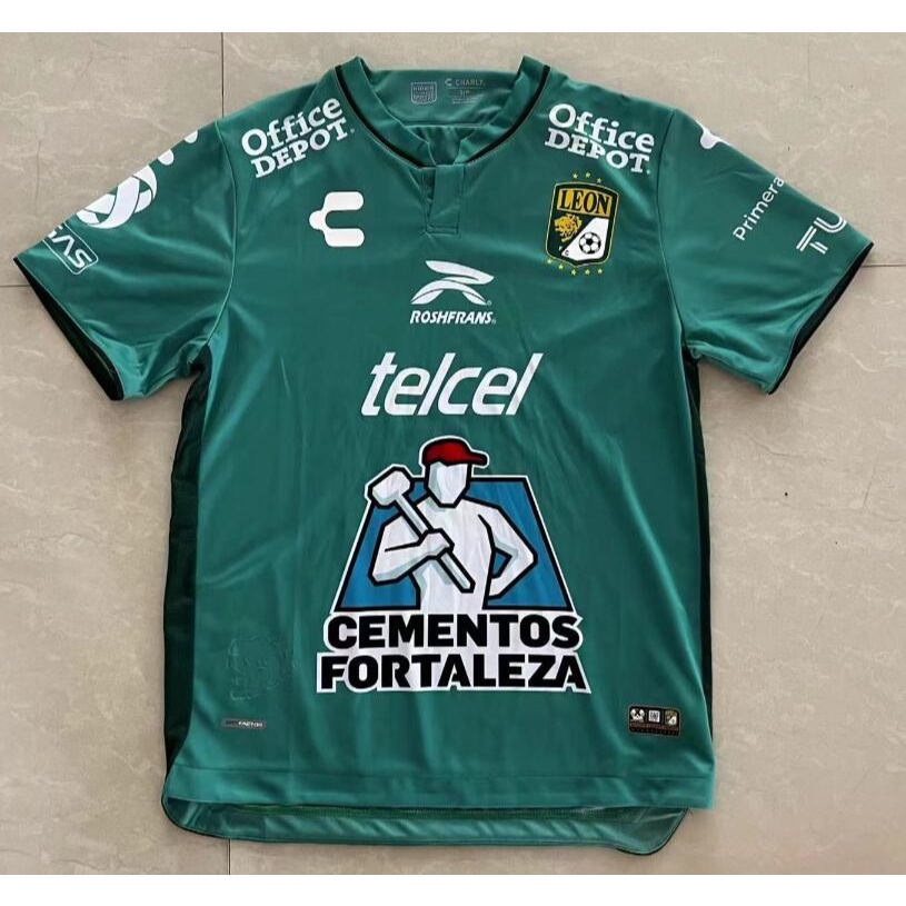 เสื้อกีฬาแขนสั้น-ลายทีมชาติฟุตบอล-leon-mx-mexico-2023-2024-ชุดเหย้า-สําหรับผู้ชาย