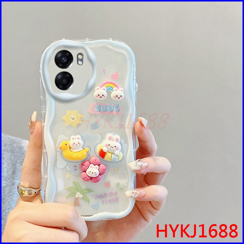 เคส-oppo-a77-5g-เคสโทรศัพท์มือถือ-ซิลิโคนนิ่ม-tpu-ลายตุ๊กตาครีม-3d-สําหรับ-nygz