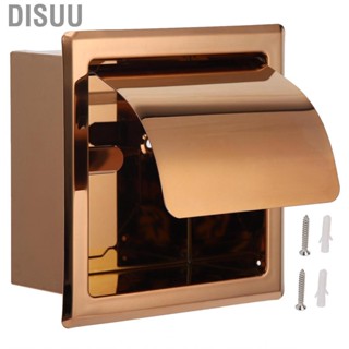 Disuu Toilet Paper Holder Stainless Steel Towel Tissue Rack Bathroom MP