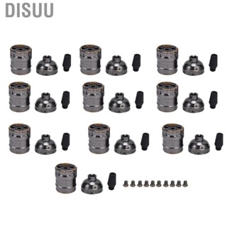 Disuu Crisist Bulb Socket Sturdy Retro 10Pcs Lamp Holder For Office Home