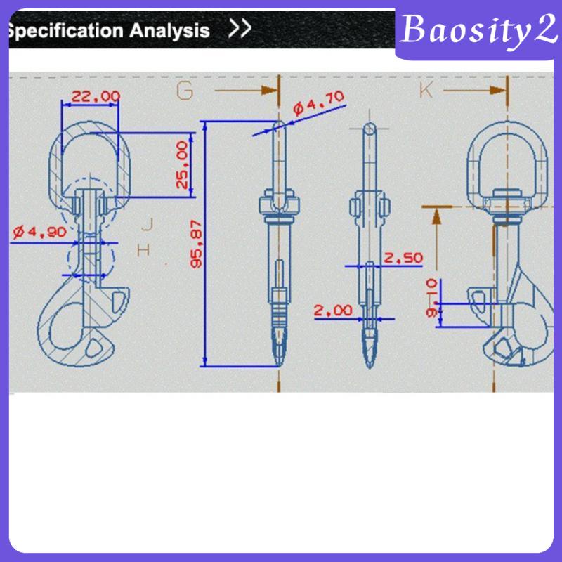 baosity2-คลิปสลักเกลียว-สเตนเลส-316-สําหรับดําน้ํา