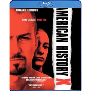 Bluray ภาพยนตร์ American History X (1998) อเมริกันนอกคอก แผ่นหนังฝรั่งบลูเรย์ (Blu-Ray) เสียงอังกฤษ/ไทย ซับไทย/อังกฤษ