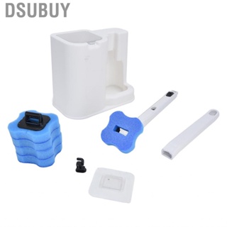 Dsubuy Disposable Toilet Brush Set Simple Bowl Cleaner Effective Wall Mounted