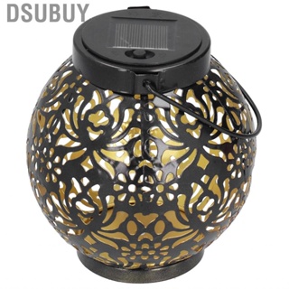 Dsubuy Solar Power  Morrocan Lantern Hanging Outdoor Garden Lamp Light Decor Yard CA