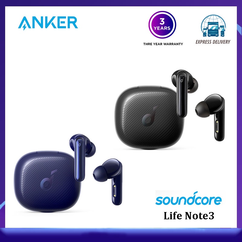 พร้อมส่ง-anker-a3933-soundcore-life-note3-หูฟังบลูทูธ-tws-anc-ตัดเสียงรบกวน-กันน้ํา-ipx5-35h-สําหรับเล่นกีฬา