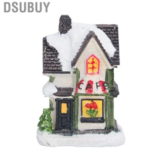 Dsubuy Christmas Village House  Resin Light W/  Operated HG