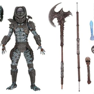 พร้อมส่ง โมเดลฟิกเกอร์ NECA Predator 2 Warrior ครบรอบ 30 ปี 23 ซม. XXLO