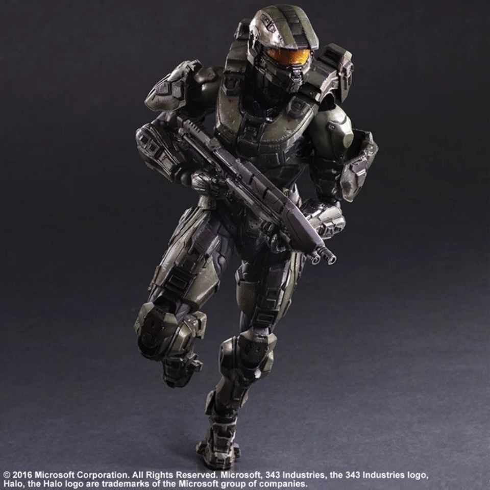โมเดลตุ๊กตาอนิเมะ-pa-master-chief-halo-halo-5-chief-chief-ขยับได้-แฮนด์เมด-สําหรับตกแต่ง