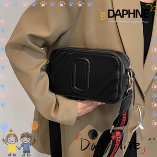 Daphne กระเป๋าสะพายไหล่ กระเป๋าถือ หนัง PU ทรงสี่เหลี่ยม ขนาดใหญ่ 120 ซม. จุของได้เยอะ หรูหรา สําหรับสตรี