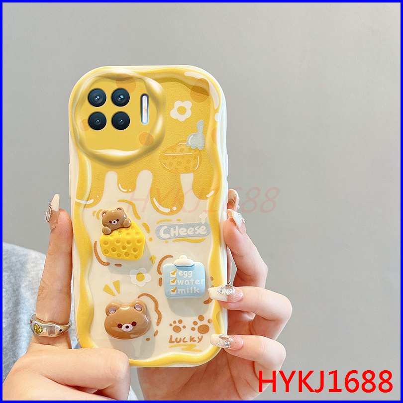เคส-oppo-a93-4g-เคสโทรศัพท์มือถือ-ซิลิโคนนิ่ม-tpu-ลายตุ๊กตาครีม-3d-สําหรับ-nygz