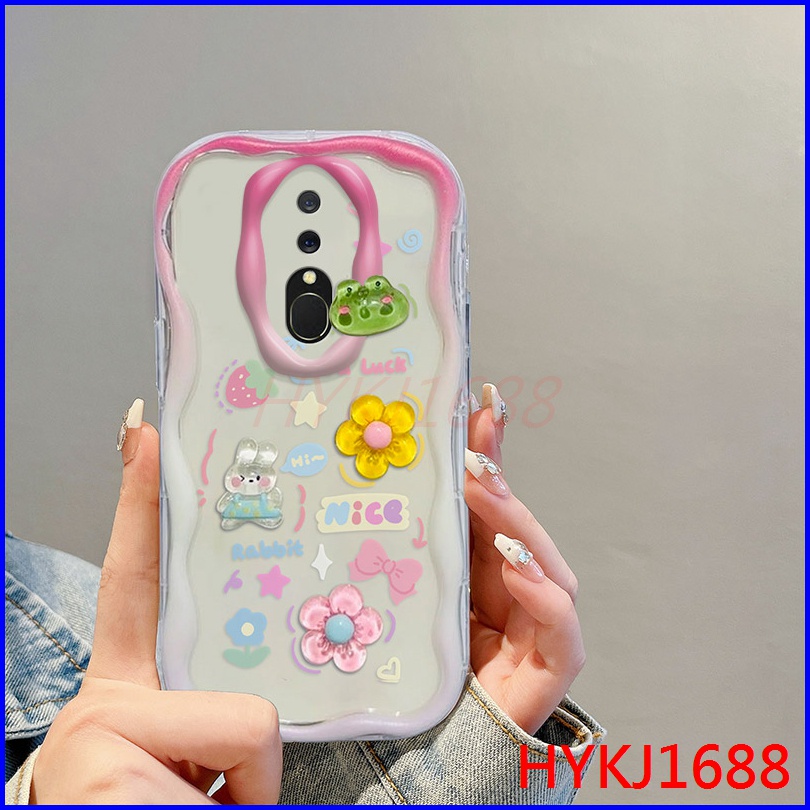 เคสโทรศัพท์มือถือ-ซิลิโคนนุ่ม-tpu-ลายตุ๊กตาครีม-3d-สําหรับ-oppo-f11-nygz