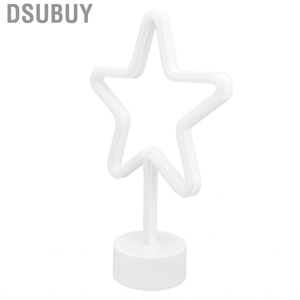 dsubuy-02-015-neon-light-five-pointed-star-abs-plastic-silicone-unique-gift