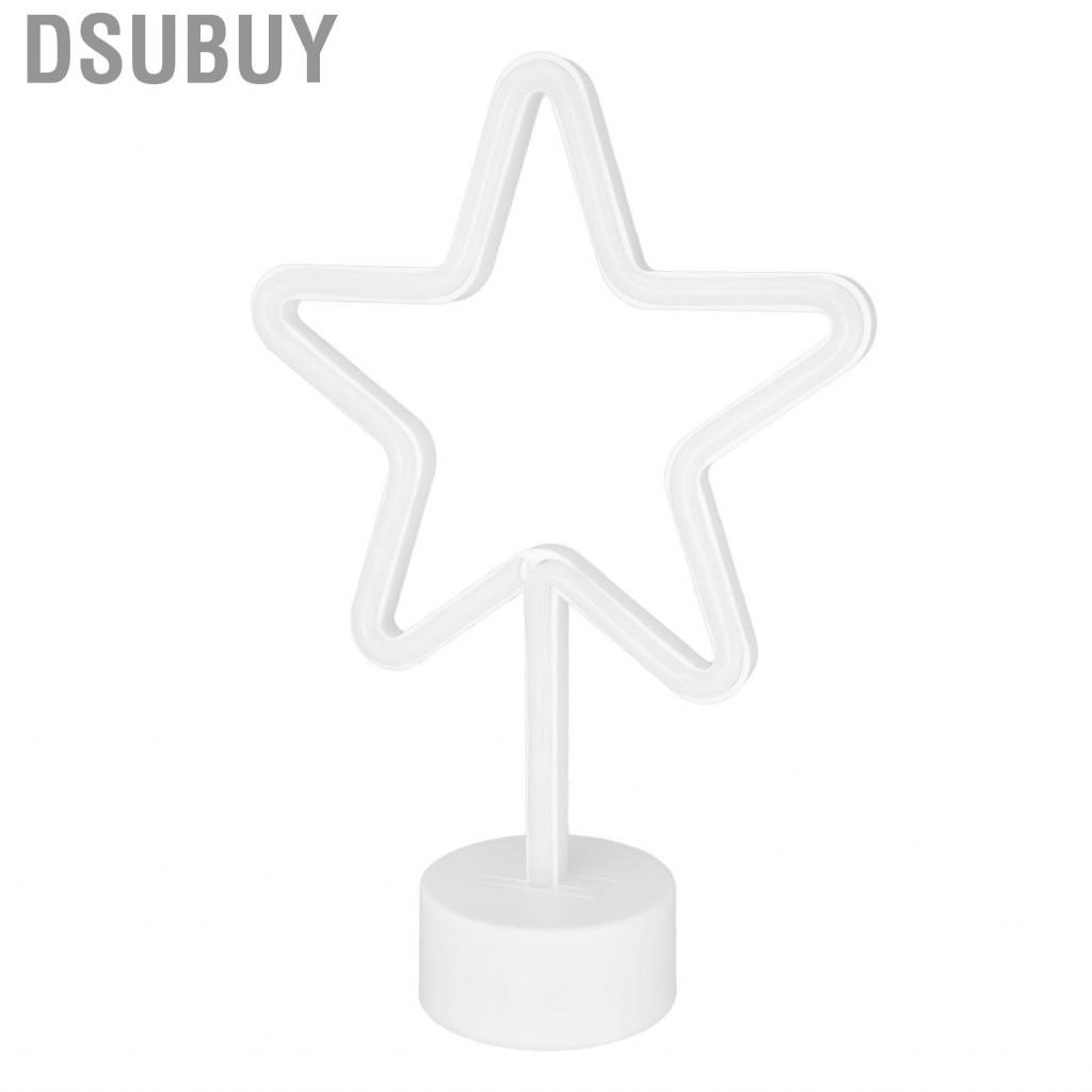dsubuy-02-015-neon-light-five-pointed-star-abs-plastic-silicone-unique-gift