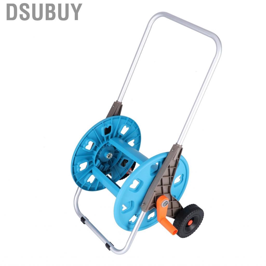 dsubuy-garden-hose-winder-portable-easy-storage-cart-for-patio-lawn