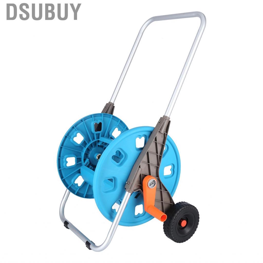 dsubuy-garden-hose-winder-portable-easy-storage-cart-for-patio-lawn
