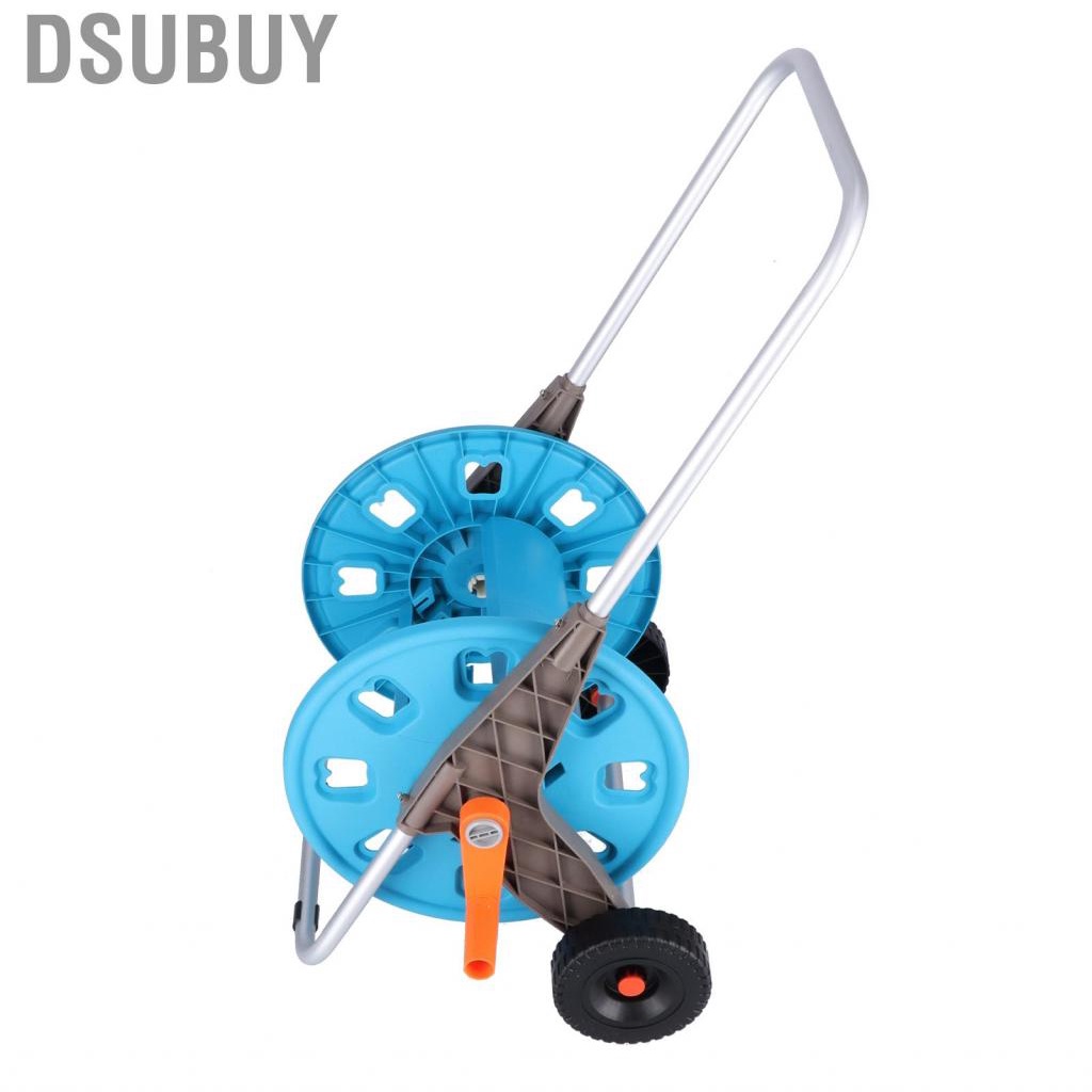 dsubuy-garden-hose-winder-portable-easy-storage-cart-for-patio-lawn