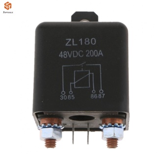 รีเลย์สตาร์ทรถยนต์ 14VDC 200A AMP AgSnO12 SPST 4pin กระแสไฟสูง