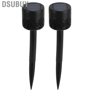 Dsubuy 2PCS Solar Lawn Light  Garden Lamp Pathway Landscape Hot