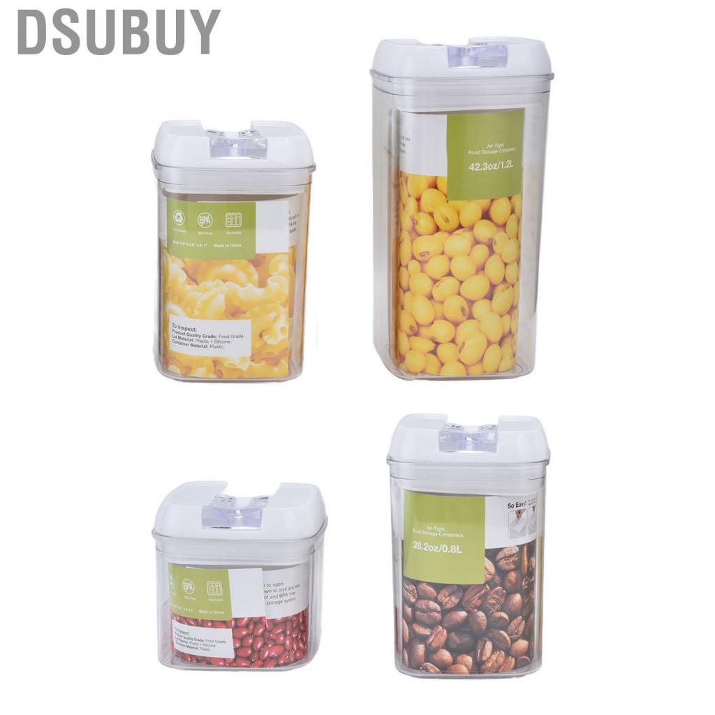 dsubuy-4pcs-kitchen-storage-box-transparent-multifunctional-sealed-jar-for-bs