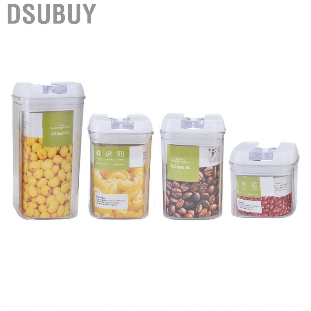 dsubuy-4pcs-kitchen-storage-box-transparent-multifunctional-sealed-jar-for-bs