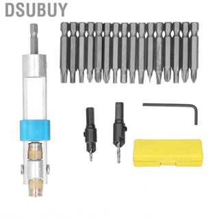 Dsubuy 20Pcs Countersink Drill Bit High Speed Steel Screwdriver Bits Screw  Hot