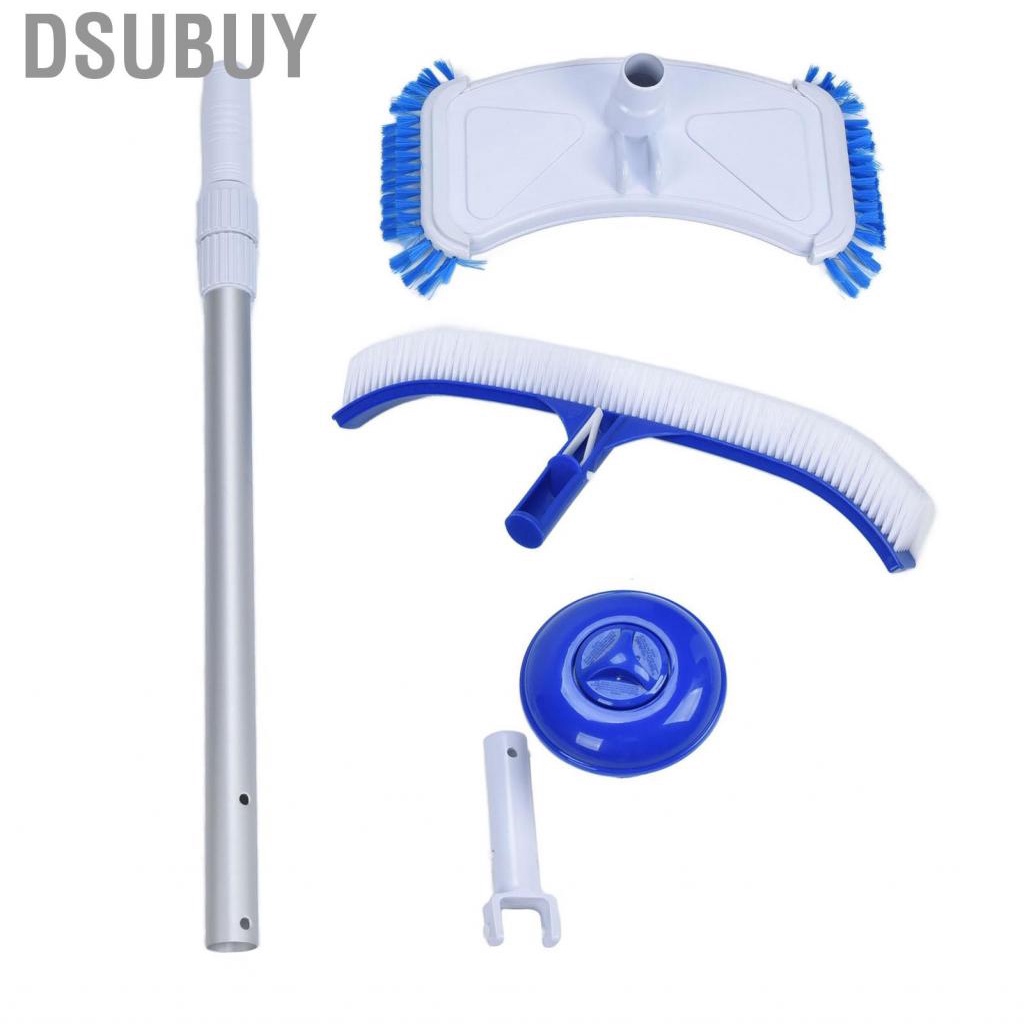 dsubuy-portable-swimming-pool-cleaner-set-suction-head-with-brush-new