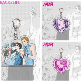 Back2life NANA พวงกุญแจอะคริลิค โอซากิ พวงกุญแจ อุปกรณ์เสริม สําหรับคนเดียวกัน กระเป๋า