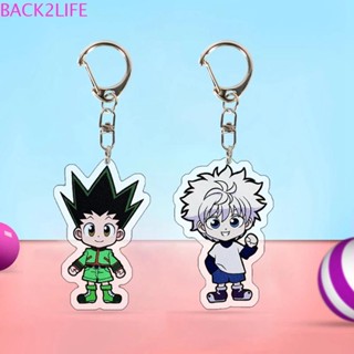 Back2life พวงกุญแจสองด้าน จี้การ์ตูนอนิเมะ HUNTER x HUNTER Zoldyck