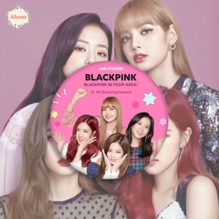 Ahour เข็มกลัด Blackpink Pin สไตล์วินเทจ สวยหรู สําหรับผู้หญิง