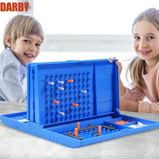 Darby เกมกระดานเรือทะเล ผู้เล่นสองคนต่อสู้ เพื่อการศึกษา ที่น่าสนใจ สีฟ้า โต้ตอบ พลาสติก เด็ก / เด็ก / เด็กวัยหัดเดิน