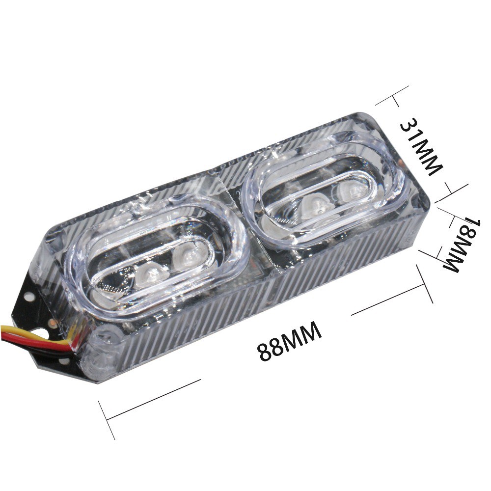 ไฟเบรกท้ายรถจักรยานยนต์-rgb-led-drl-6-ดวง-12v-1-ชิ้น