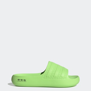 adidas ไลฟ์สไตล์ รองเท้าแตะ Adilette Ayoon ผู้หญิง สีเขียว FZ6411
