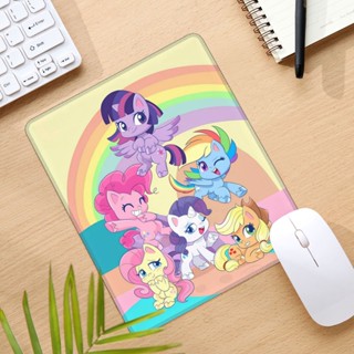 แผ่นรองเมาส์ยาง พิมพ์ลาย My Little Pony ขนาด 30x25 ซม. กันลื่น