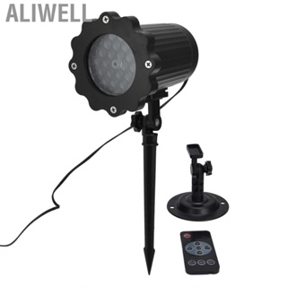 Aliwell Christmas Projector Lights Outdoor  IP65 50000H Snowflake + Snow Dot