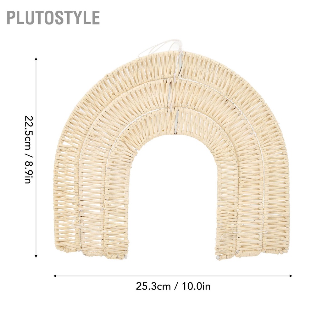 plutostyle-2-ชิ้นหวาย-rainbow-wall-decor-แขวนผนังห้องเด็กเนอสเซอรี่-ห้องนั่งเล่นเด็กหญิงห้องนอนตกแต่ง