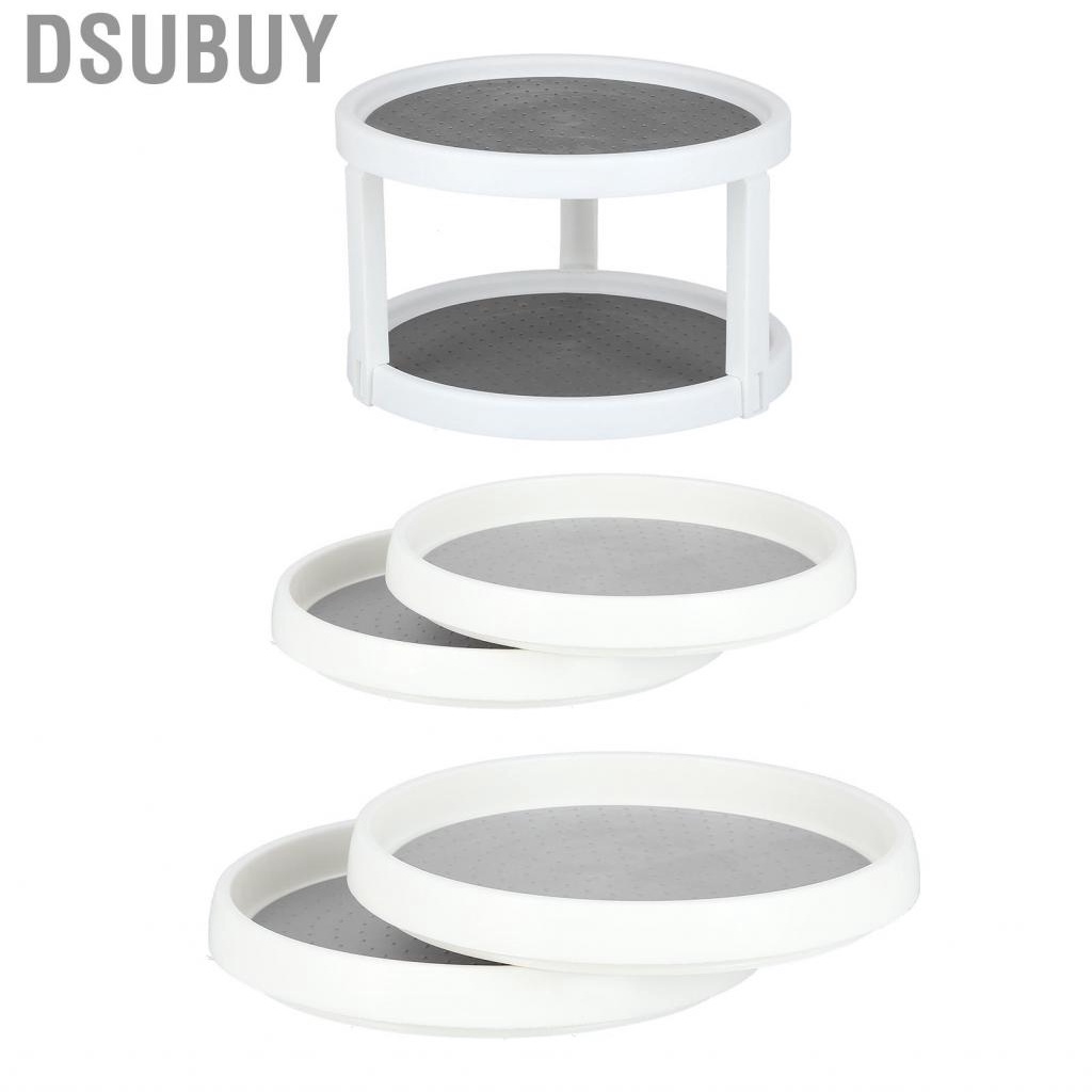 dsubuy-rotatable-storage-tray-turntable-organizer-multifunctional-antislip-for-pantry-kitchen