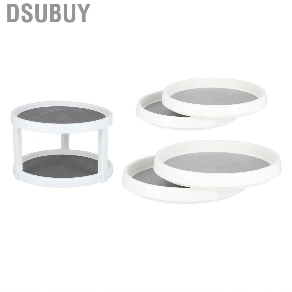 dsubuy-rotatable-storage-tray-turntable-organizer-multifunctional-antislip-for-pantry-kitchen