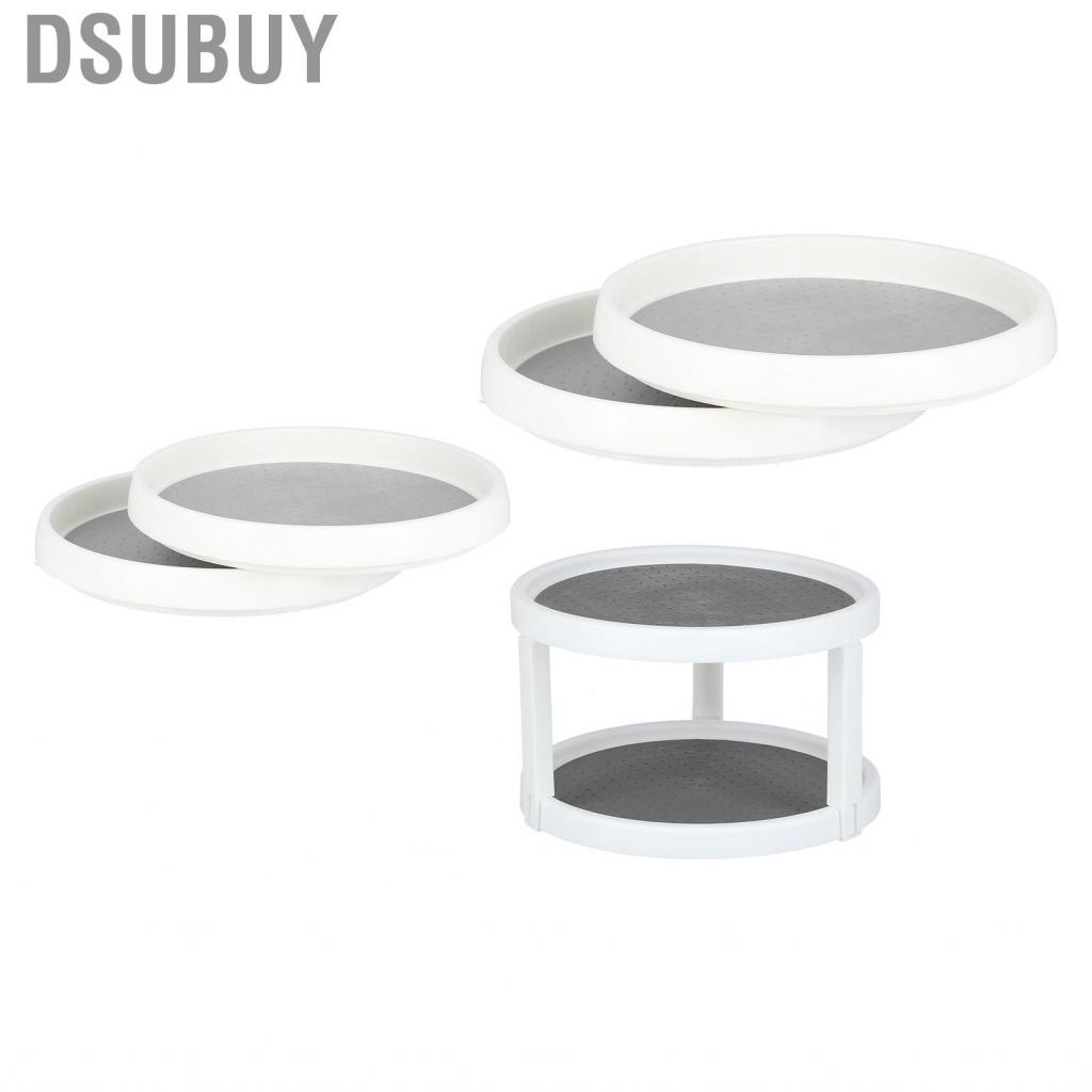 dsubuy-rotatable-storage-tray-turntable-organizer-multifunctional-antislip-for-pantry-kitchen