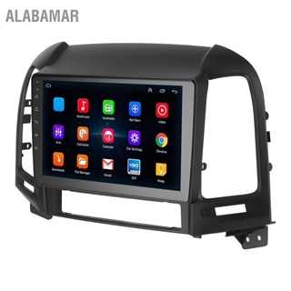 ALABAMAR 9inรถNavigator GPSชุดWIFI Bluetooth 4.0 สำหรับAndroid 10.0 FitสำหรับHyundai Santa Fe IX45 2006-2012