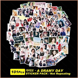 สติกเกอร์ IVE A DREAMY DAY Yujin Gaeul Wonyoung LIZ Rei Leeseo สําหรับติดตกแต่ง 101 ชิ้น ต่อชุด 23