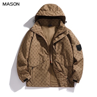 Mason เสื้อแจ็กเก็ต เสื้อกีฬา ลําลอง กันลม กันฝน อบอุ่น สําหรับผู้ชาย และผู้หญิง