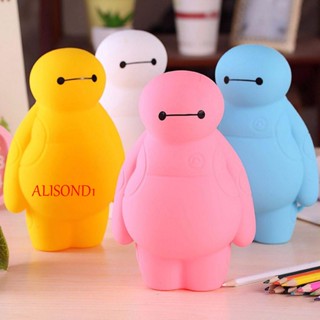 Alisond1 Baymax กระเป๋าใส่ปากกา เครื่องเขียน อเนกประสงค์ ลาย Big Hero 6