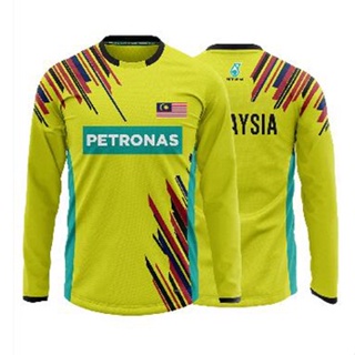 เสื้อยืด PETRONAS Evolve 22 Badminton Jersey Sublimation สําหรับผู้ชาย