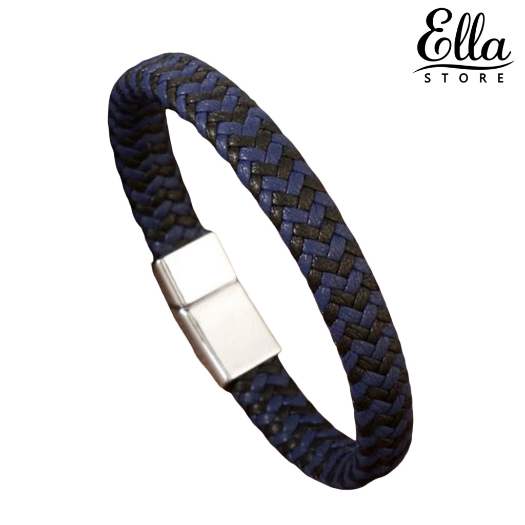 ellastore123-สร้อยข้อมือเชือกถัก-หลายชั้น-แบบพกพา-ใส่สบาย-สําหรับตกแต่ง