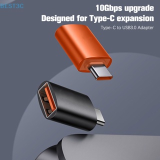 Best3c 10A USB Type-C อะแดปเตอร์ถ่ายโอนข้อมูล ชาร์จเร็ว USB C ตัวผู้ เป็น USB ตัวเมีย สําหรับ Macbook Samsung ขายดี