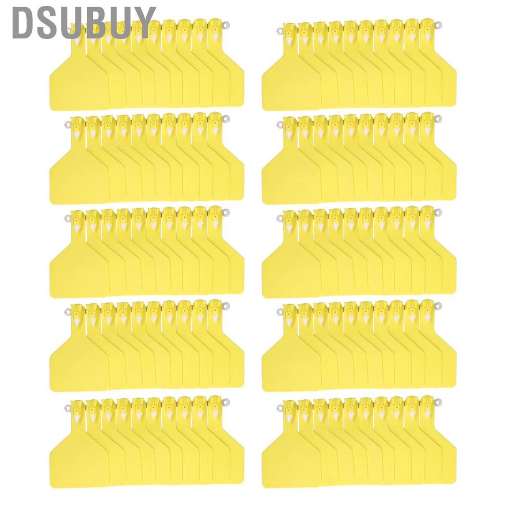 dsubuy-100pcs-plastic-integrated-ear-tag-kit-livestock-farm-label-for-cow-us
